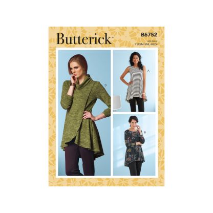 Patron Butterick 6752/ZZ - Tunique