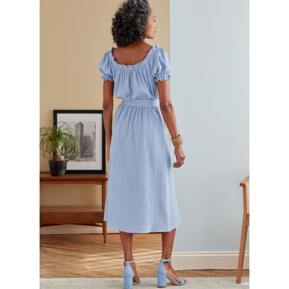 Patron Butterick 6757/B5 - Robe 2