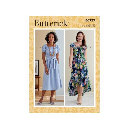 Patron Butterick 6757/F5 - Robe