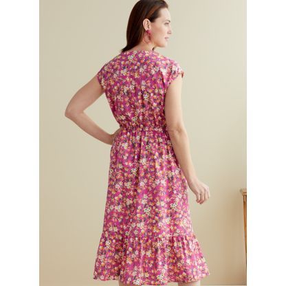 Patron Butterick 6758/E5 - Robe 2