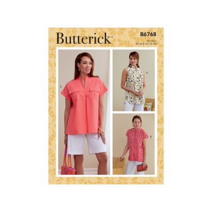 Patron Butterick 6768/E5 - Haut