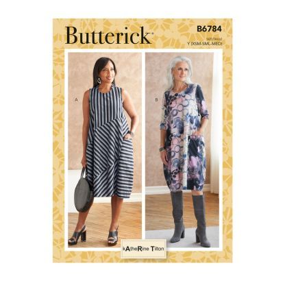 Patron Butterick 6784/ZZ - Robe