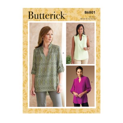 Patron Butterick 6801/RR - Haut