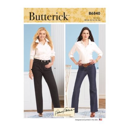 Patron Butterick 6840/RR - Jean