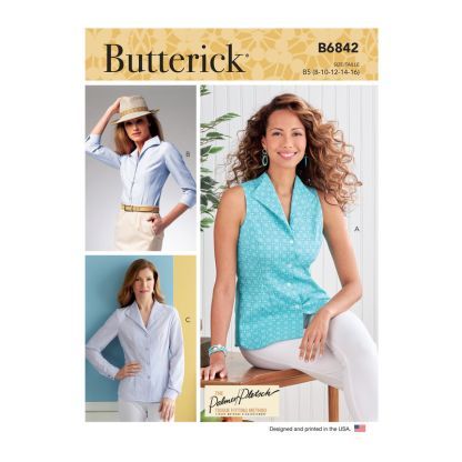 Patron Butterick 6842/F5 - Chemise
