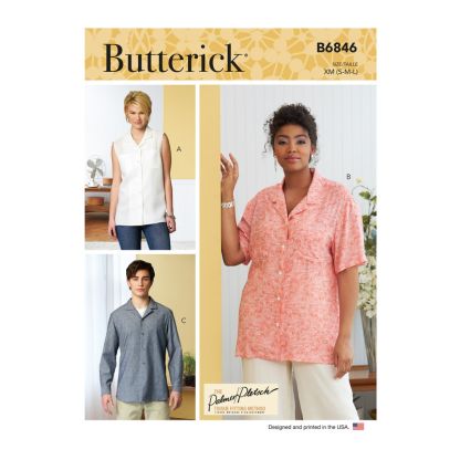 Patron Butterick 6846/XN - Chemise
