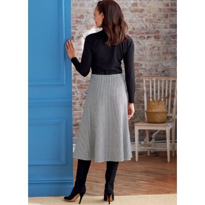 Patron Butterick 6866/A5 - Jupe 2