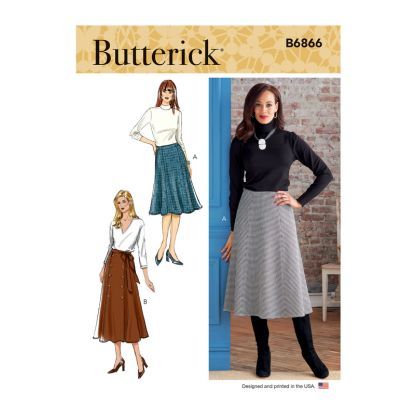 Patron Butterick 6866/F5 - Jupe