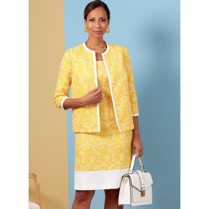Patron Butterick 6882/B5 - Veste, robe, haut et pantalon 2