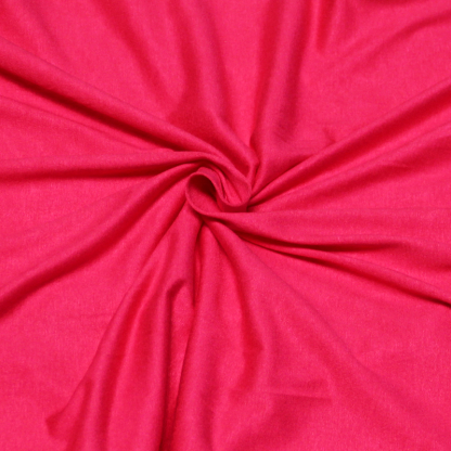 Jersey uni viscose & élasthanne - Fuchsia 2