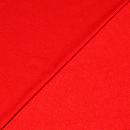 Jersey uni viscose & élasthanne - Rouge