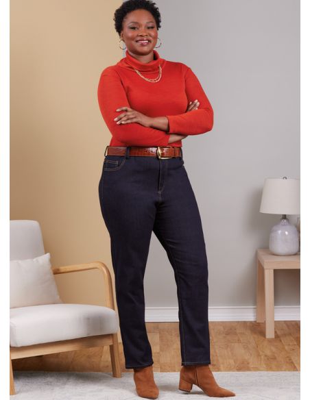 Patron Butterick 6912/W3 - Jean