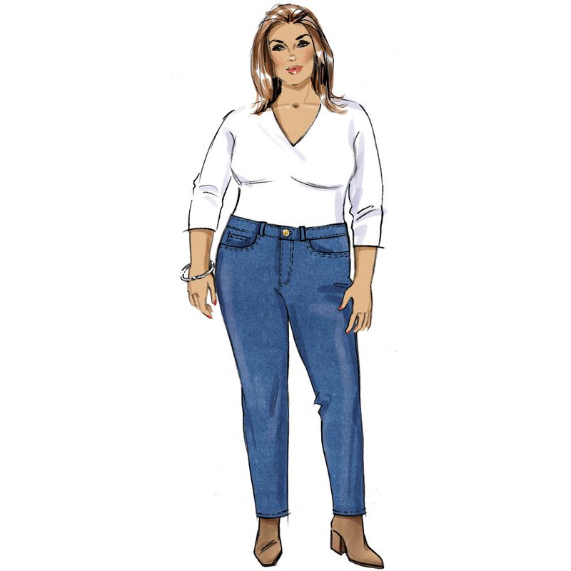 Patron Butterick 6912/W3 - Jean