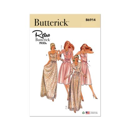 Patron Butterick 6914/F5 - Robe et veste