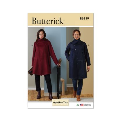 Patron Butterick 6919/F5 - Manteau