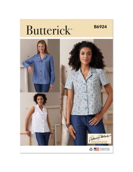 Patron Butterick 6924/F5 - Chemise