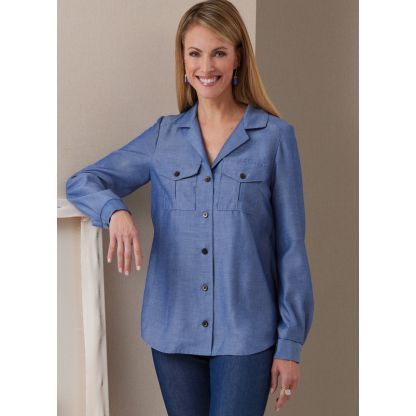 Patron Butterick 6924/F5 - Chemise 2
