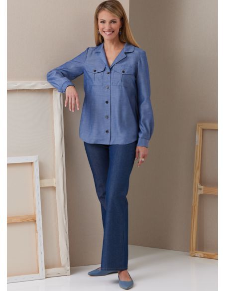 Patron Butterick 6924/F5 - Chemise