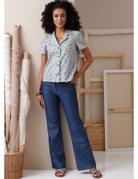 Patron Butterick 6924/F5 - Chemise