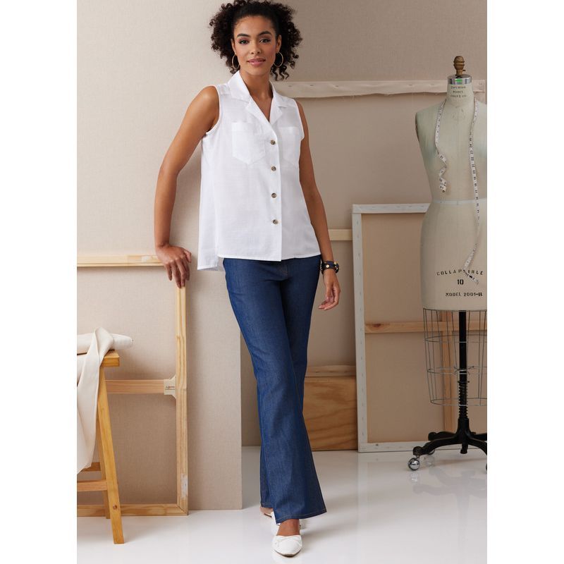 Patron Butterick 6924/F5 - Chemise