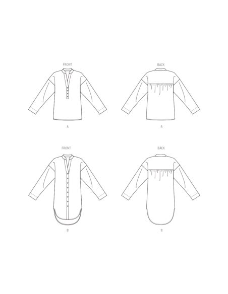 Patron Butterick 6929/Y5 - Tunique
