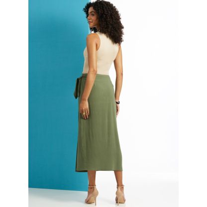 Patron Butterick 6934/A - Jupe portefeuille 2