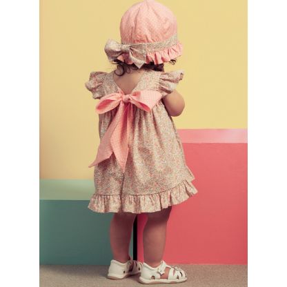 Patron Butterick 6935/A - Haut, culotte et chapeau 2