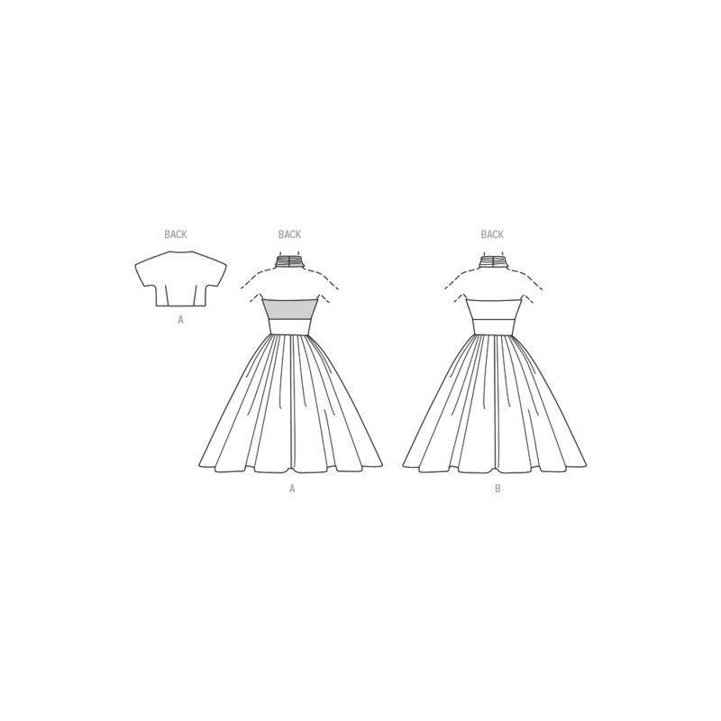 Patron Butterick 6938/F5 - Robe
