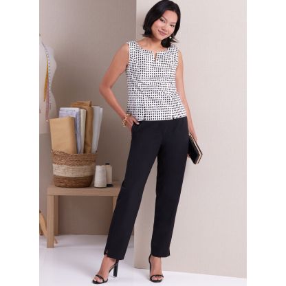 Patron Butterick 6944/F5 - Pantalon 2