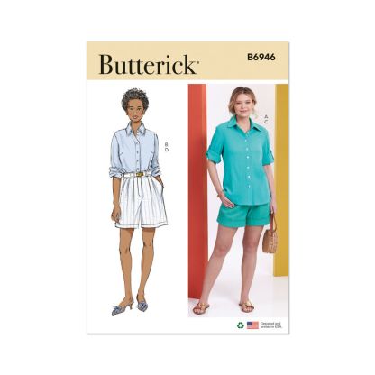 Patron Butterick 6946/D5 - Chemise et short
