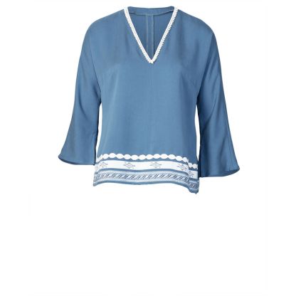 Patron Burda 5776 - Blouse tunique courte 2