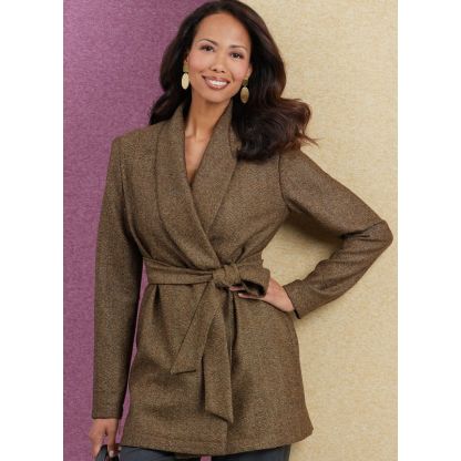 Patron Butterick 6965/Y5 - Veste, jupe droite et pantalon 2