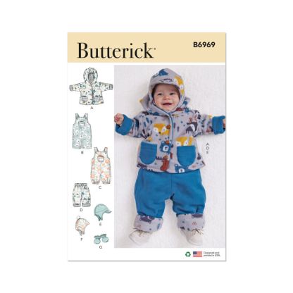 Patron Butterick 6969/A - Veste