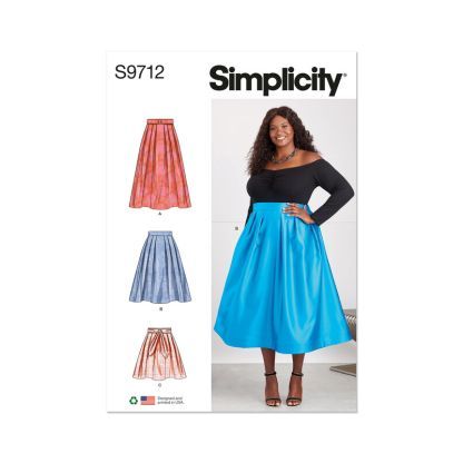 Patron Simplicity 9712.W3 - Jupe