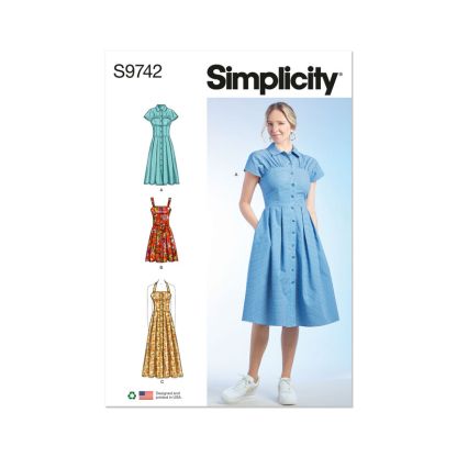 Patron Simplicity 9742.P5 - Robe