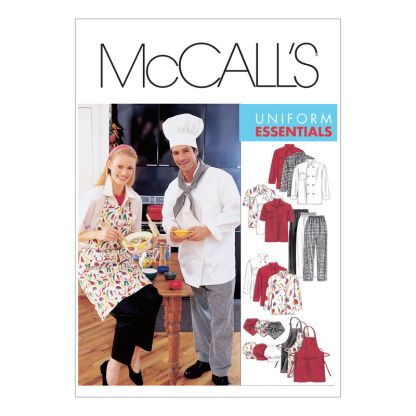 Patron McCall's 2233.XL - Veste, chemise, tablier, pantalon, foulard et chapeau