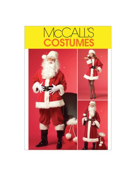 Patron McCall's 5550.XN - Déguisement de père Noël