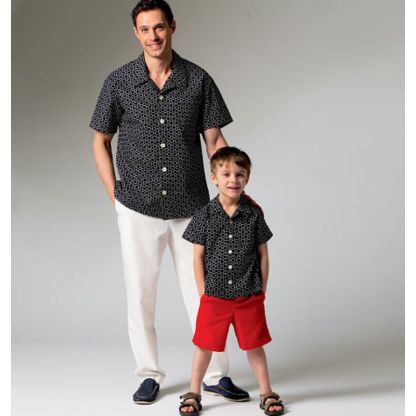 Patron McCall's 6972.ADT - Chemise, short et pantalon 2