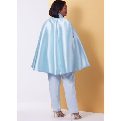 Patron Butterick 6978/BB - Cape, haut et pantalon 2