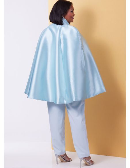 Patron Butterick 6978/BB - Cape, haut et pantalon