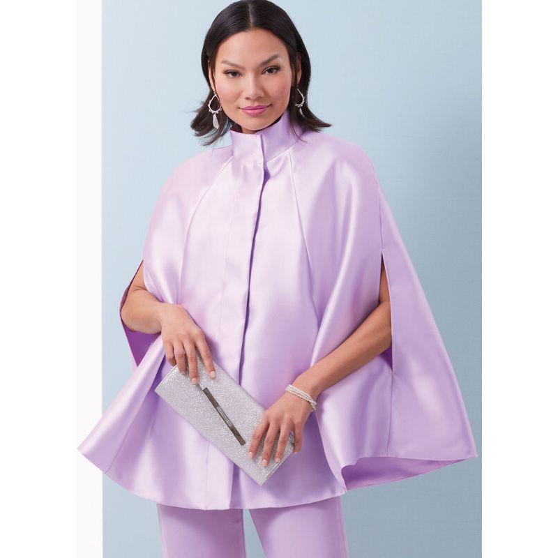 Patron Butterick 6978/BB - Cape, haut et pantalon