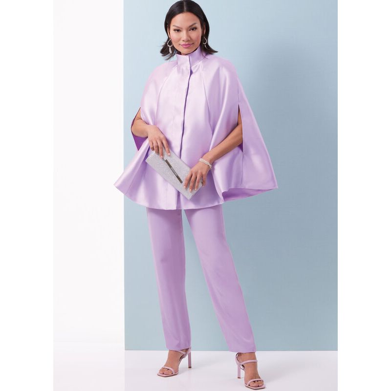 Patron Butterick 6978/BB - Cape, haut et pantalon