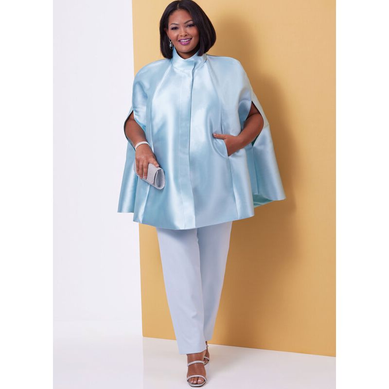 Patron Butterick 6978/BB - Cape, haut et pantalon