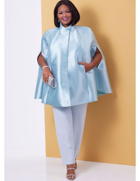 Patron Butterick 6978/BB - Cape, haut et pantalon