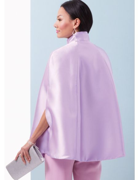 Patron Butterick 6978/BB - Cape, haut et pantalon
