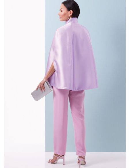 Patron Butterick 6978/BB - Cape, haut et pantalon