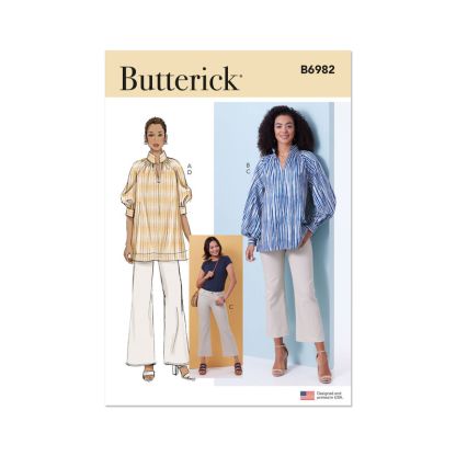 Patron Butterick 6982/Y5 - Tunique et jean