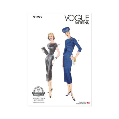Patron Vogue 1979 Y5 - Robe