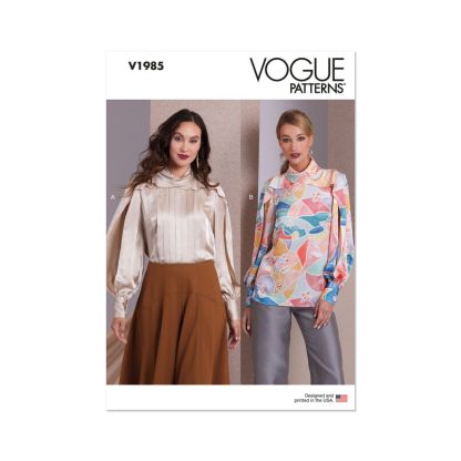 Patron Vogue 1985 E5 - Haut