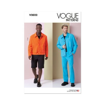 Patron Vogue 2022 BB - Veste, short et pantalon